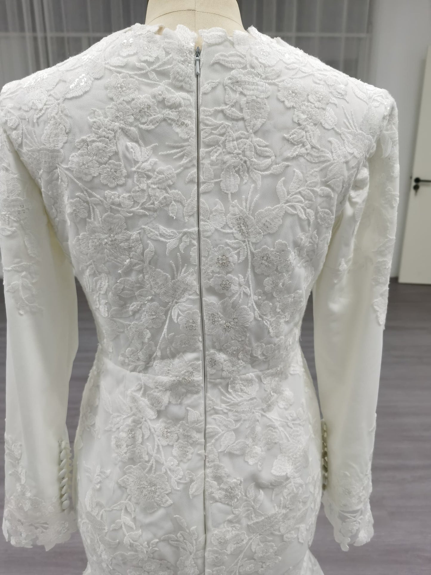 Luxury - Stunning Modest Mermaid Wedding Dress