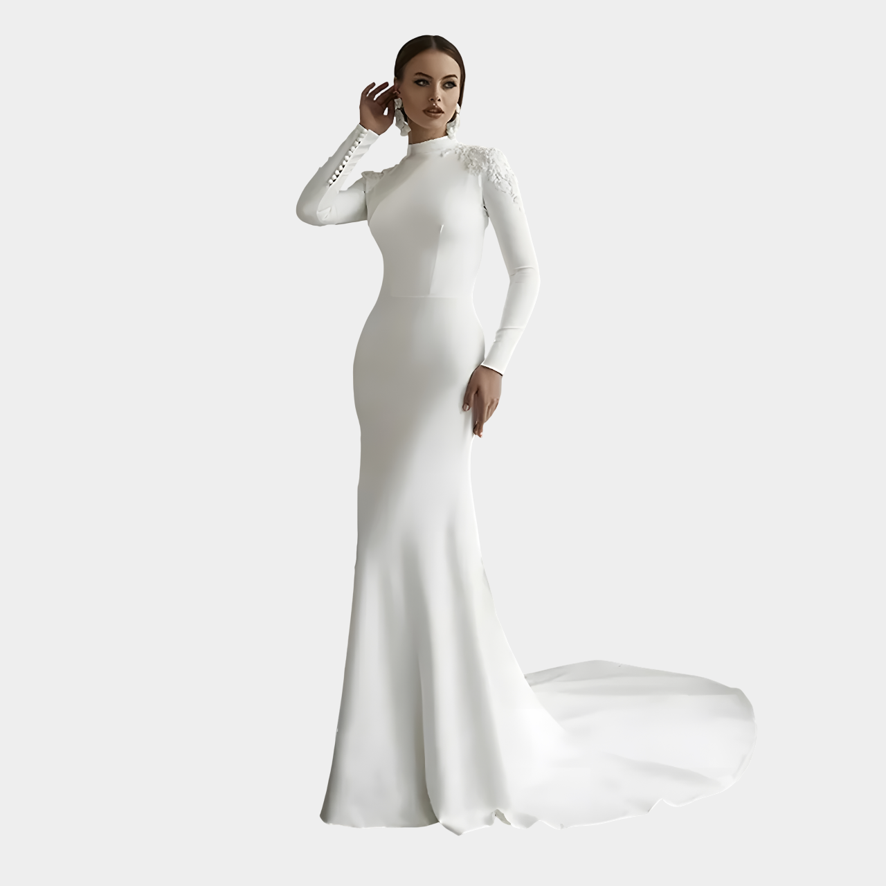 Pearl - Best-Selling Modest Mermaid Wedding Dress