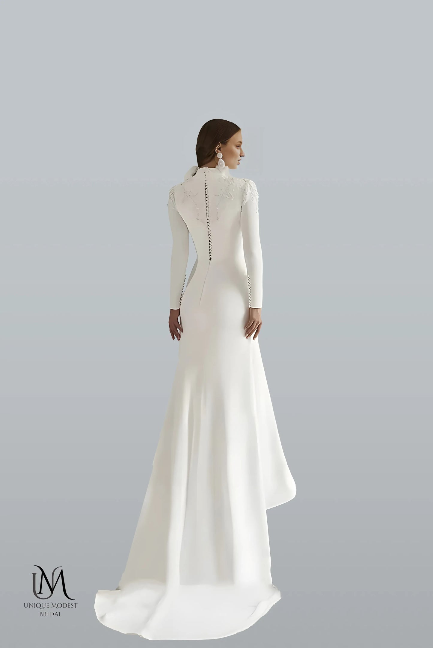 Pearl - Best-Selling Modest Mermaid Wedding Dress