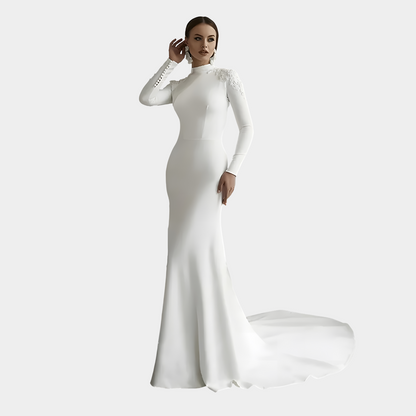Pearl - Best-Selling Modest Mermaid Wedding Dress