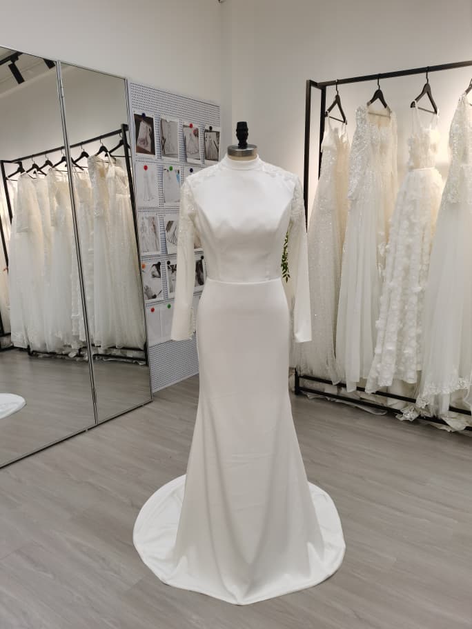 Pearl - Best-Selling Modest Mermaid Wedding Dress